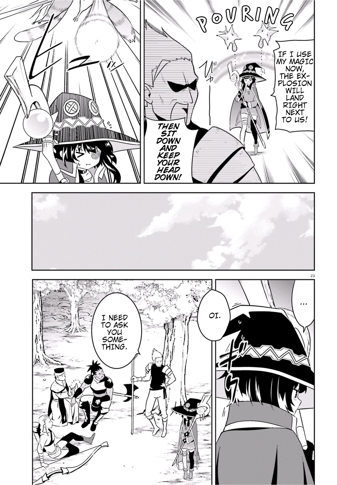 Kono Subarashii Sekai ni Bakuen wo! Chapter 15 page 23 - Chapter 15: An Oasis for These Adventuring Days!