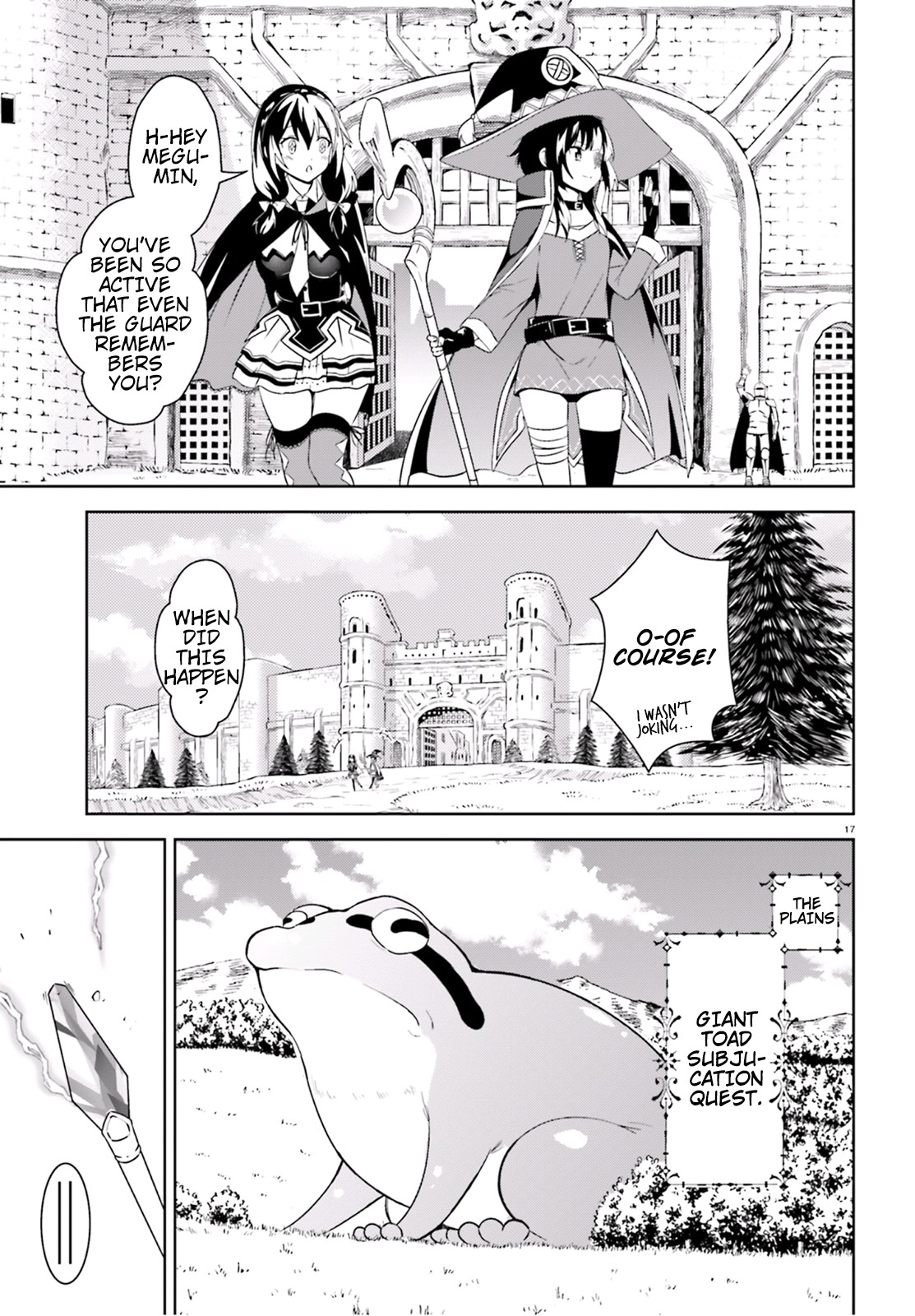 Kono Subarashii Sekai ni Bakuen wo! Chapter 16 page 17 - Chapter 16: Party Members for This Explosion Girl!
