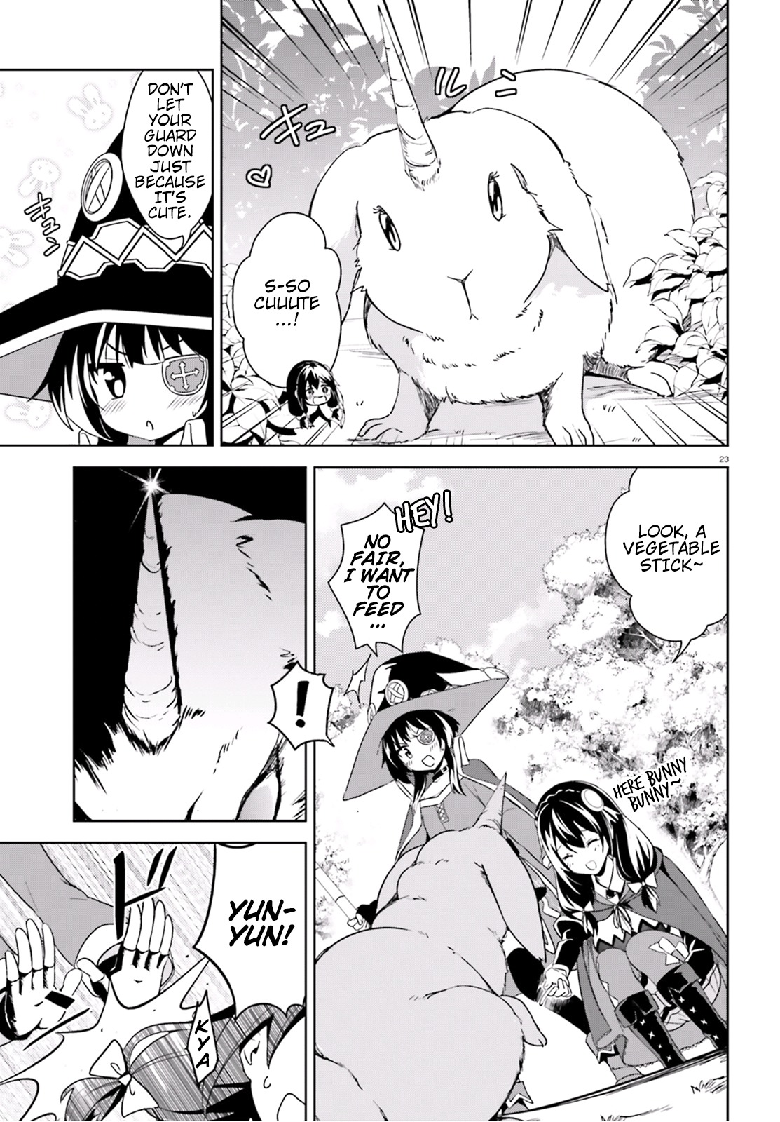 Kono Subarashii Sekai ni Bakuen wo! Chapter 16 page 23 - Chapter 16: Party Members for This Explosion Girl!