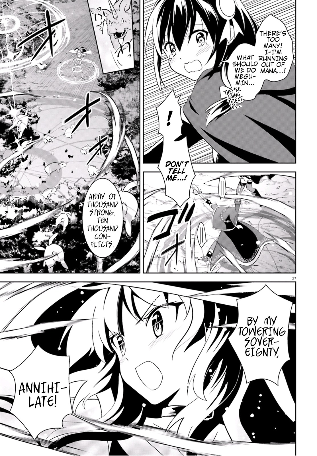 Kono Subarashii Sekai ni Bakuen wo! Chapter 16 page 27 - Chapter 16: Party Members for This Explosion Girl!