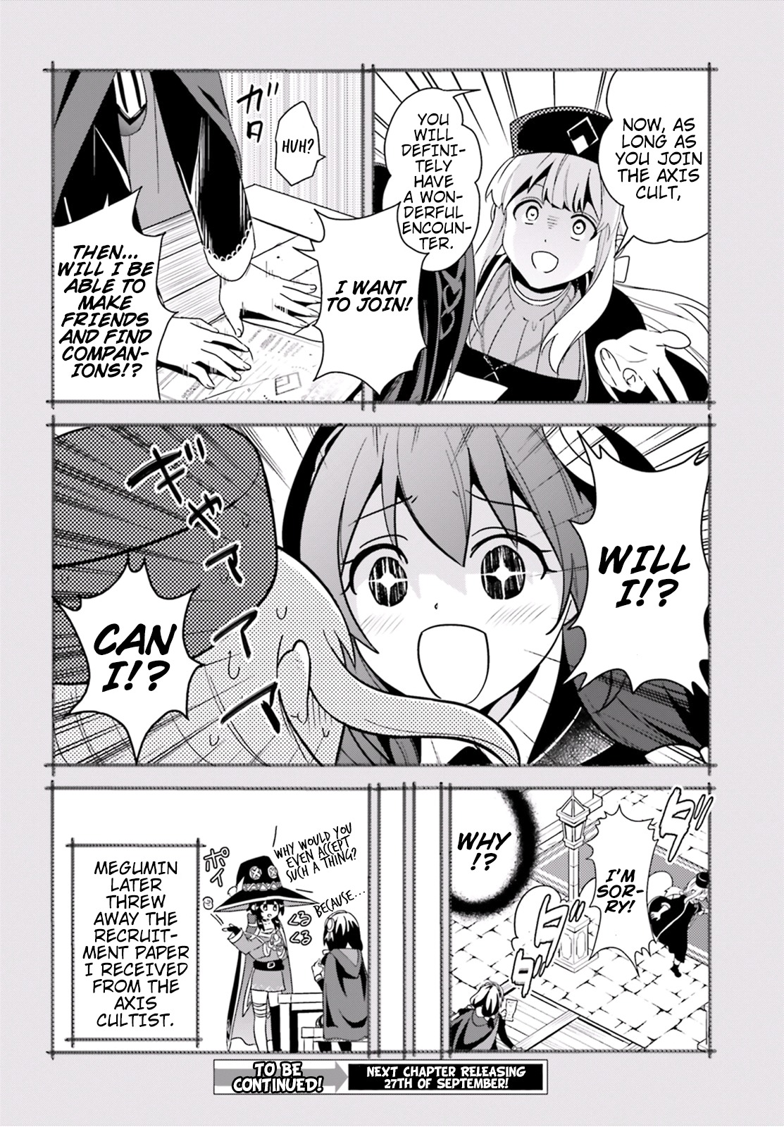 Kono Subarashii Sekai ni Bakuen wo! Chapter 16 page 34 - Chapter 16: Party Members for This Explosion Girl!