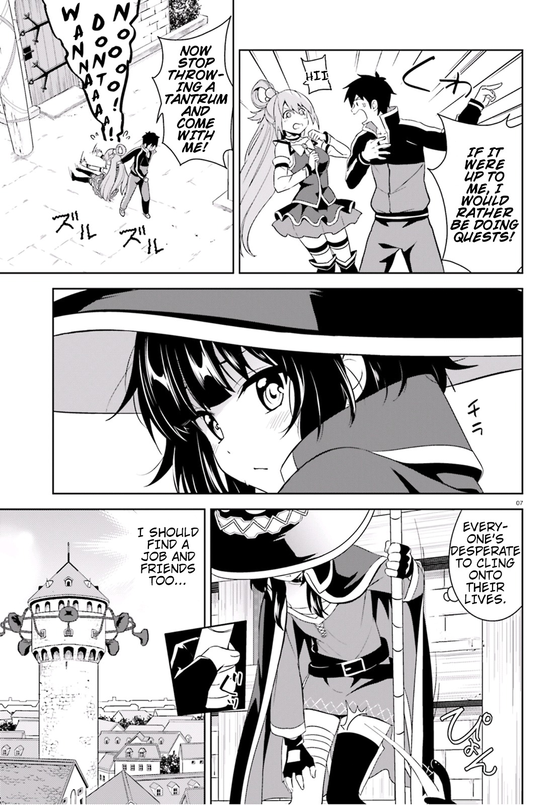 Kono Subarashii Sekai ni Bakuen wo! Chapter 16 page 7 - Chapter 16: Party Members for This Explosion Girl!