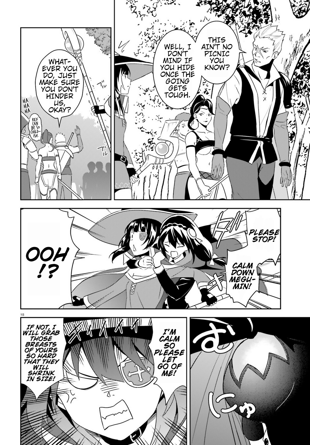 Kono Subarashii Sekai ni Bakuen wo! Chapter 17 page 16 - Chapter 17: Subjugation for the Irregular in This Forest!