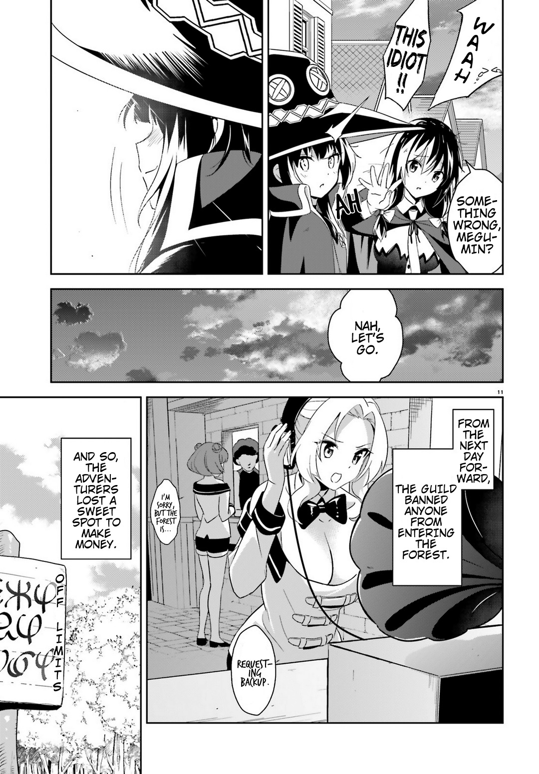 Kono Subarashii Sekai ni Bakuen wo! Chapter 17 page 9 - Chapter 17: Subjugation for the Irregular in This Forest!