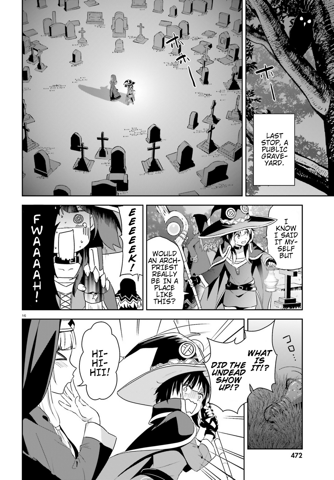Kono Subarashii Sekai ni Bakuen wo! Chapter 18 page 16 - Chapter 18: Priest Searching With This Wild Holy Woman!