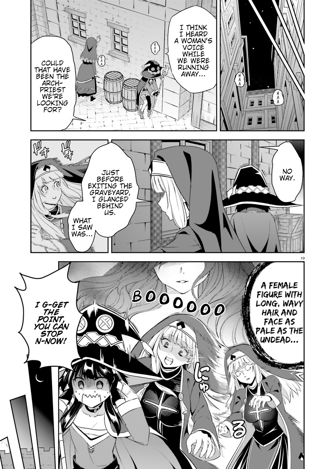 Kono Subarashii Sekai ni Bakuen wo! Chapter 18 page 19 - Chapter 18: Priest Searching With This Wild Holy Woman!