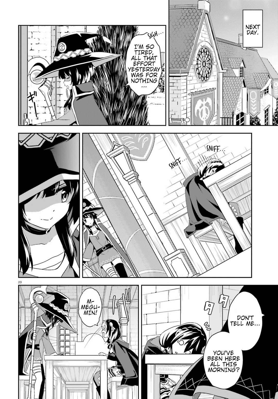 Kono Subarashii Sekai ni Bakuen wo! Chapter 18 page 20 - Chapter 18: Priest Searching With This Wild Holy Woman!