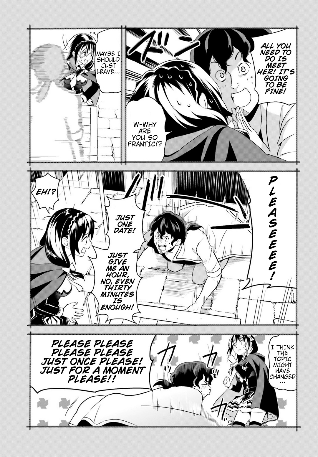 Kono Subarashii Sekai ni Bakuen wo! Chapter 18 page 33 - Chapter 18: Priest Searching With This Wild Holy Woman!