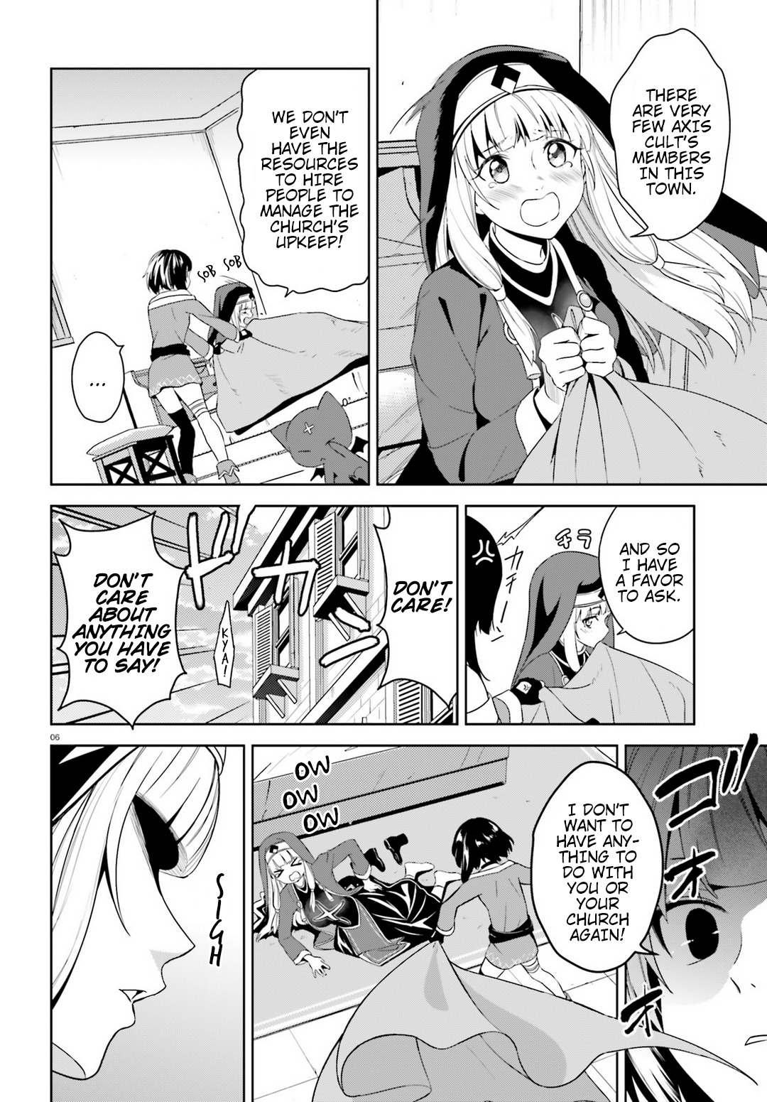 Kono Subarashii Sekai ni Bakuen wo! Chapter 18 page 6 - Chapter 18: Priest Searching With This Wild Holy Woman!