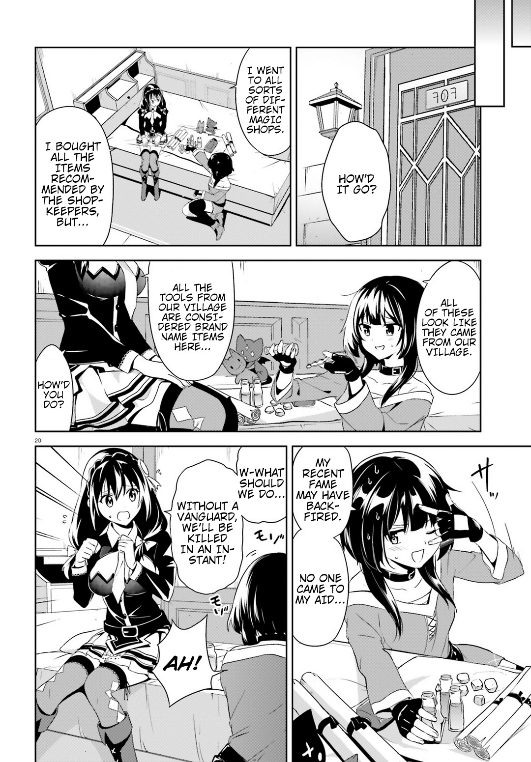 Kono Subarashii Sekai ni Bakuen wo! Chapter 19 page 20 - Chapter 19: A Trade With This Demon!