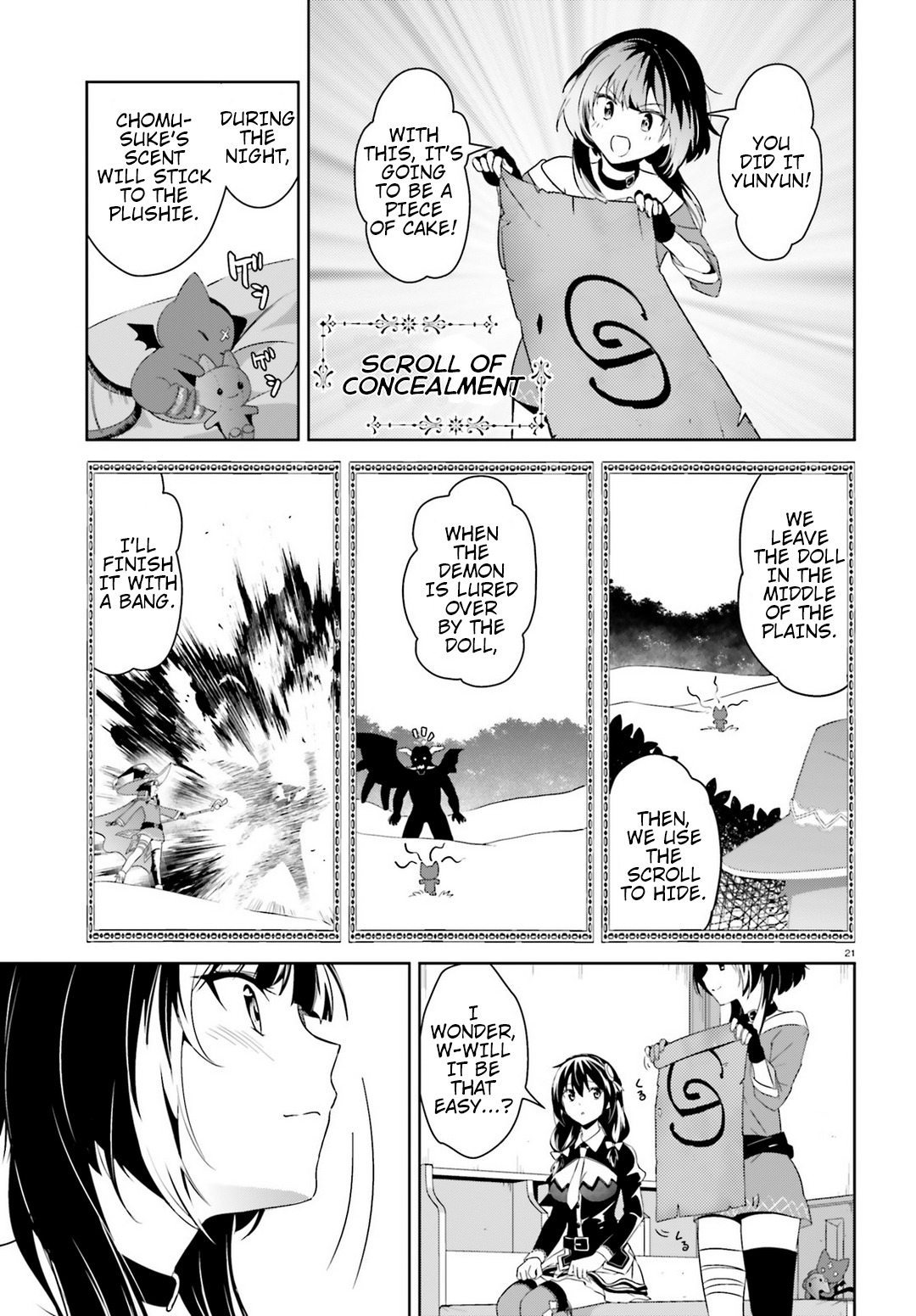 Kono Subarashii Sekai ni Bakuen wo! Chapter 19 page 21 - Chapter 19: A Trade With This Demon!
