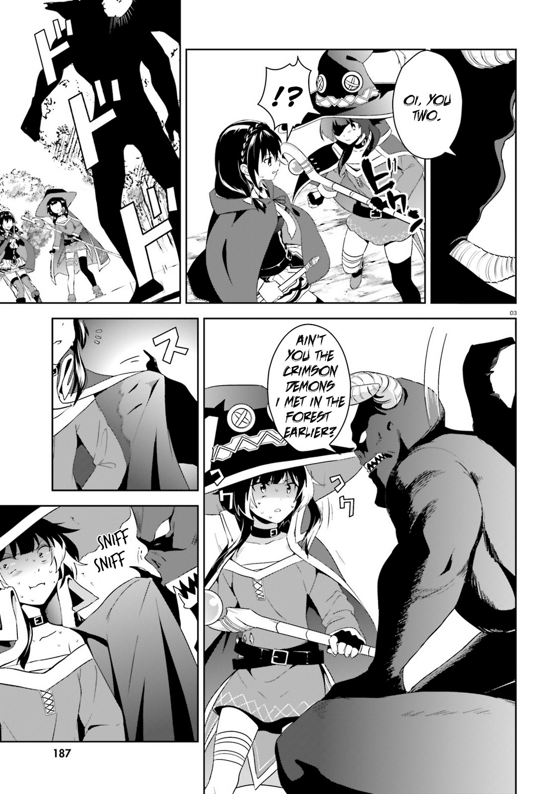 Kono Subarashii Sekai ni Bakuen wo! Chapter 19 page 3 - Chapter 19: A Trade With This Demon!