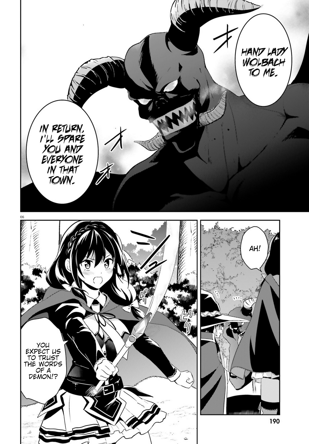 Kono Subarashii Sekai ni Bakuen wo! Chapter 19 page 6 - Chapter 19: A Trade With This Demon!