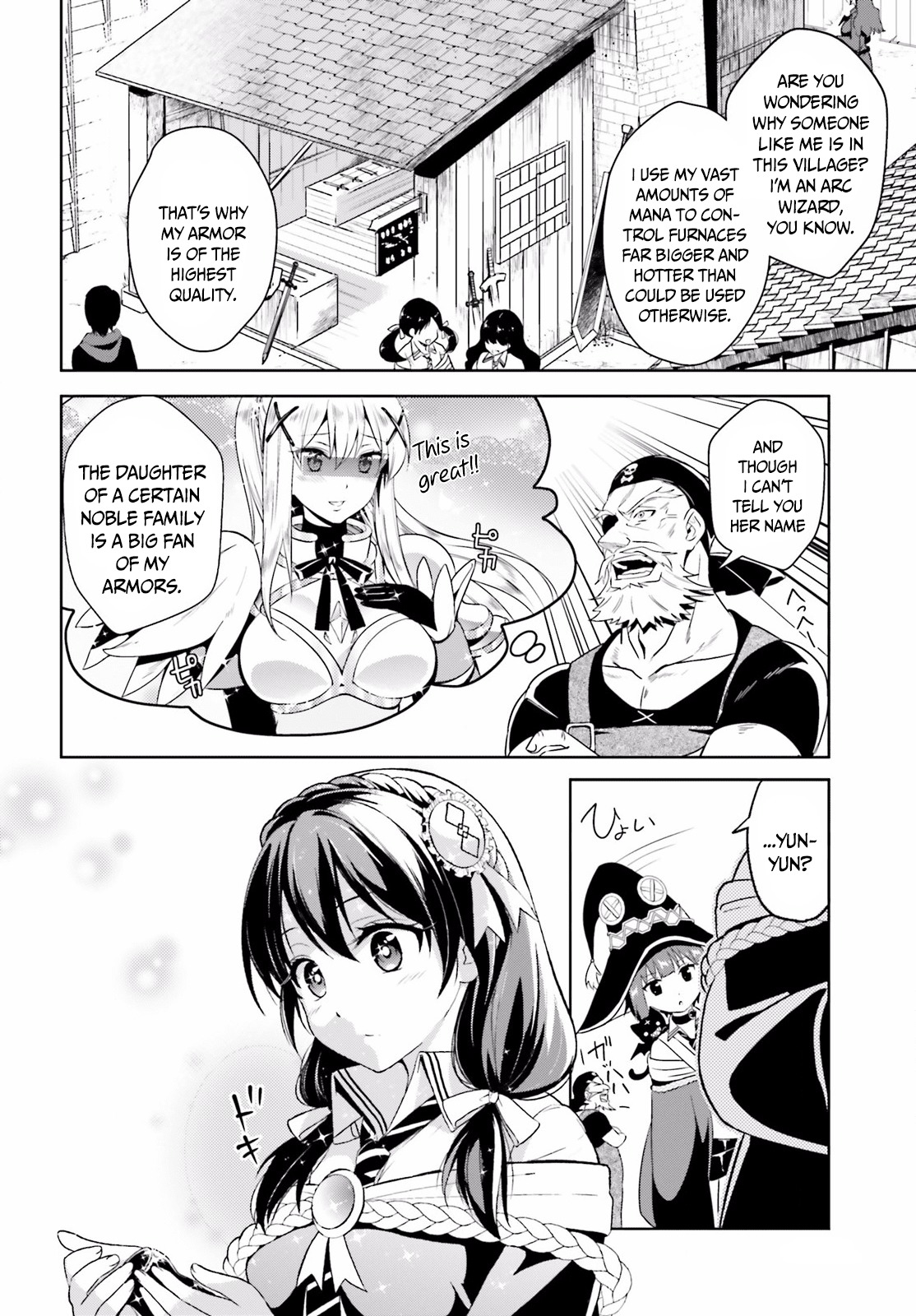 Kono Subarashii Sekai ni Bakuen wo! Chapter 2 page 14 - Chapter 2: Blessings for This Lonely Girl!