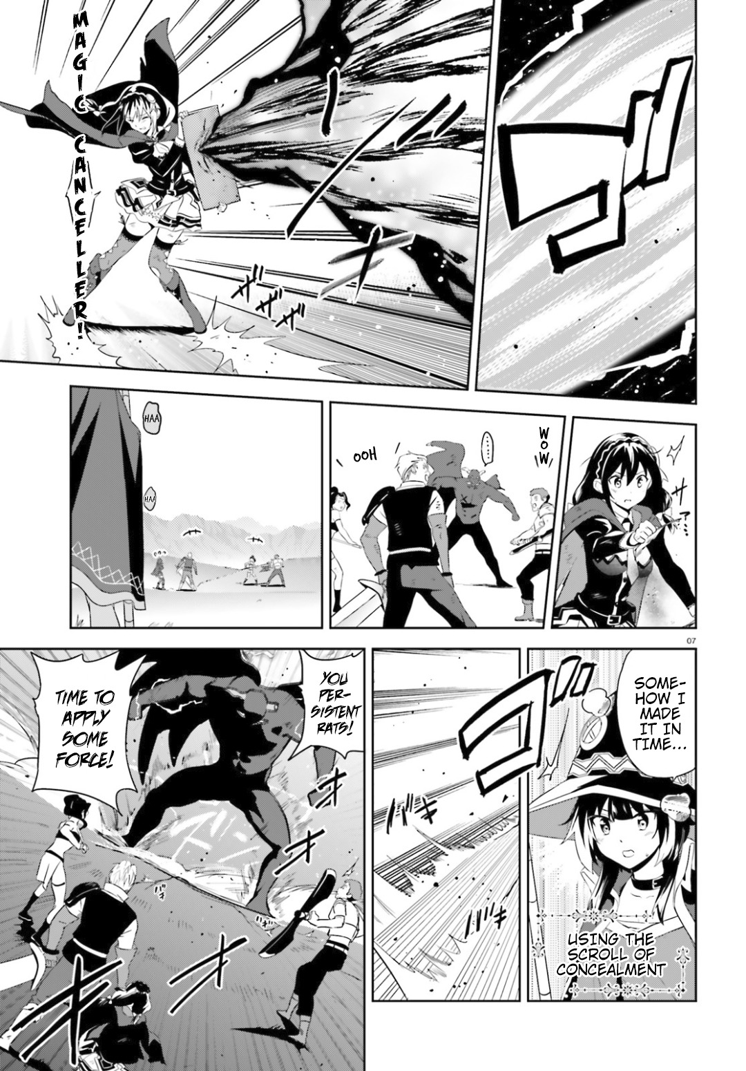 Kono Subarashii Sekai ni Bakuen wo! Chapter 20 page 7 - Chapter 20: An Explosion for This Formidable Enemy!