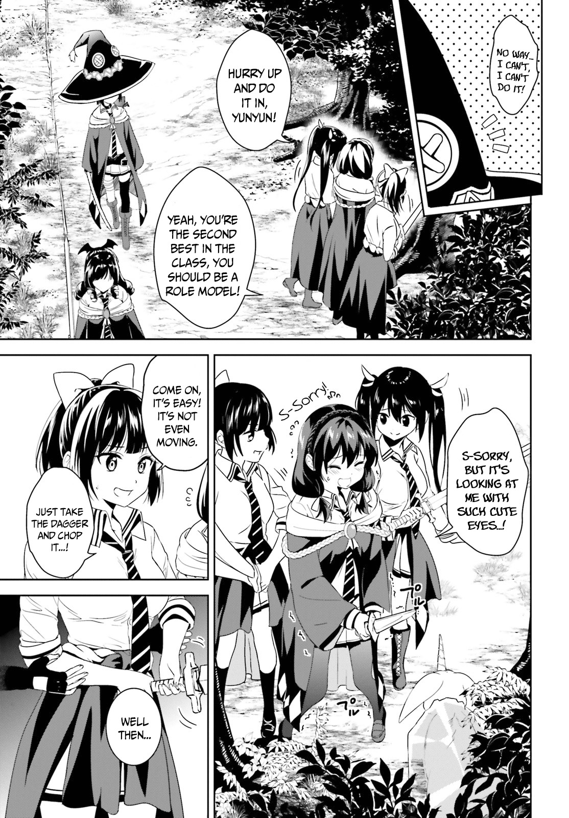 Kono Subarashii Sekai ni Bakuen wo! Chapter 3 page 9 - Chapter 3: The Forest Demons