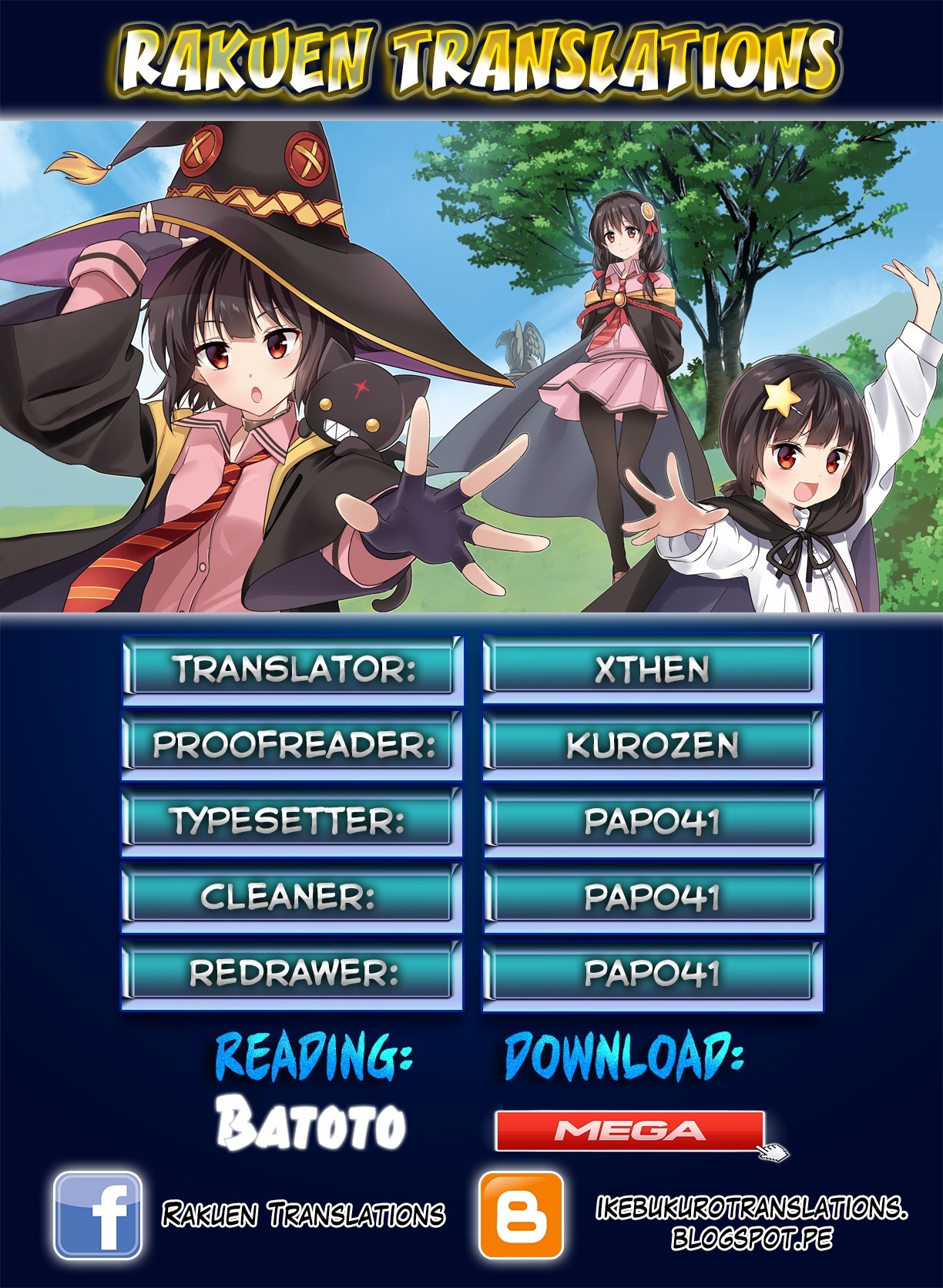 Kono Subarashii Sekai ni Bakuen wo! Chapter 4 page 1 - Chapter 4: Consult the Crimson Demon Clan's Greatest Genius About Your Problems!