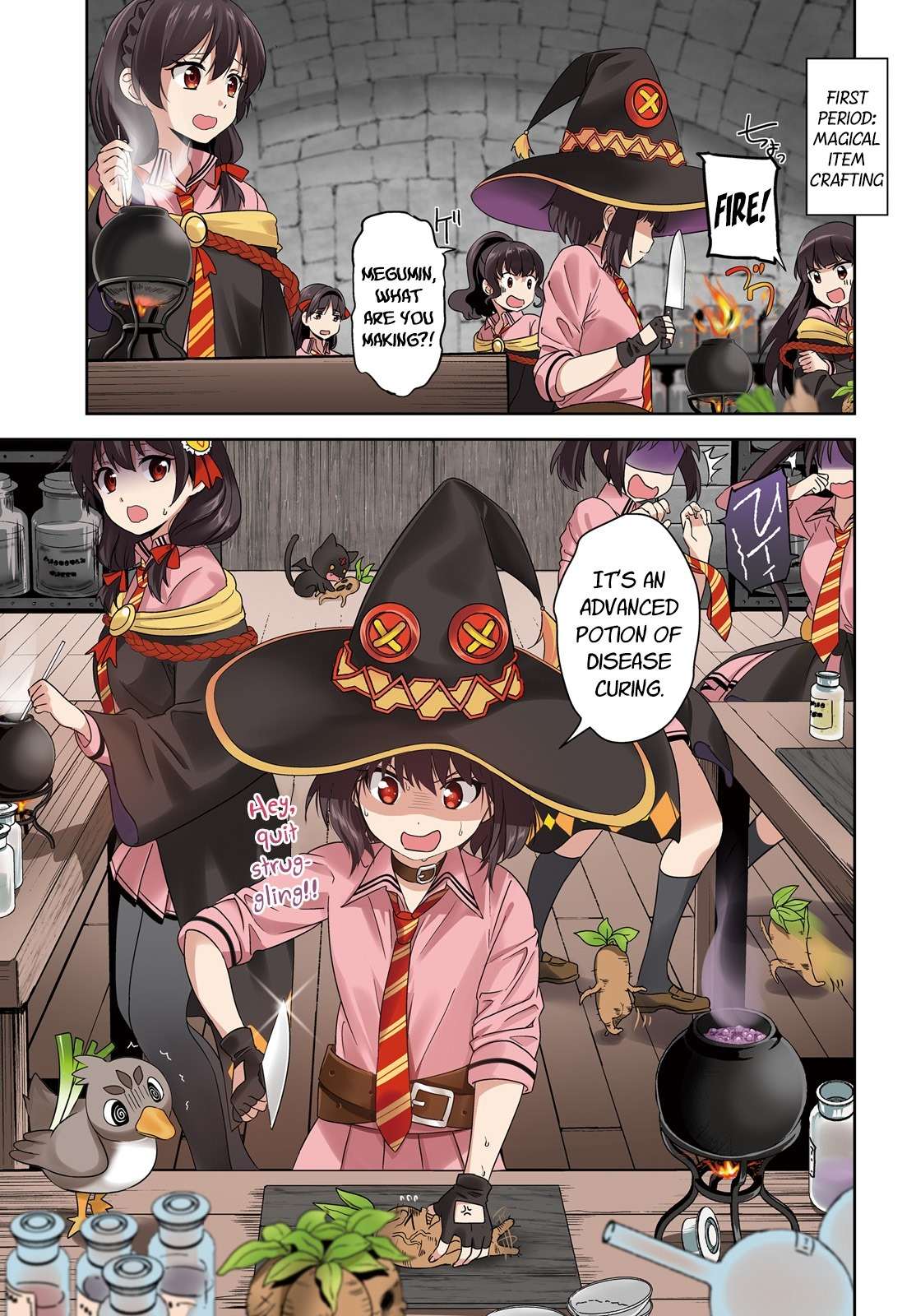 Kono Subarashii Sekai ni Bakuen wo! Chapter 5 page 2 - Chapter 5: This thing called a friend