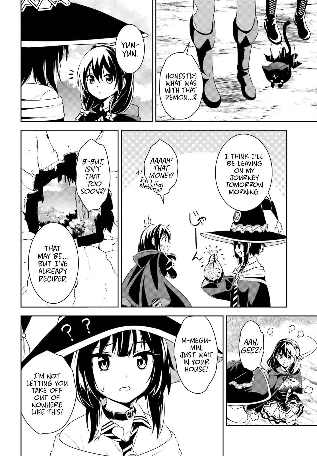 Kono Subarashii Sekai ni Bakuen wo! Chapter 8 page 21 - Chapter 8: My Red-Haired Servant