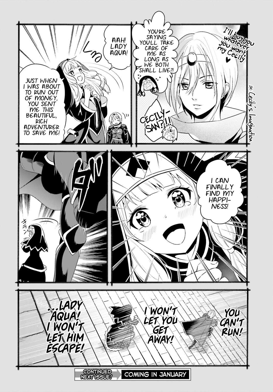 Kono Subarashii Sekai ni Bakuen wo! Chapter 8 page 33 - Chapter 8: My Red-Haired Servant