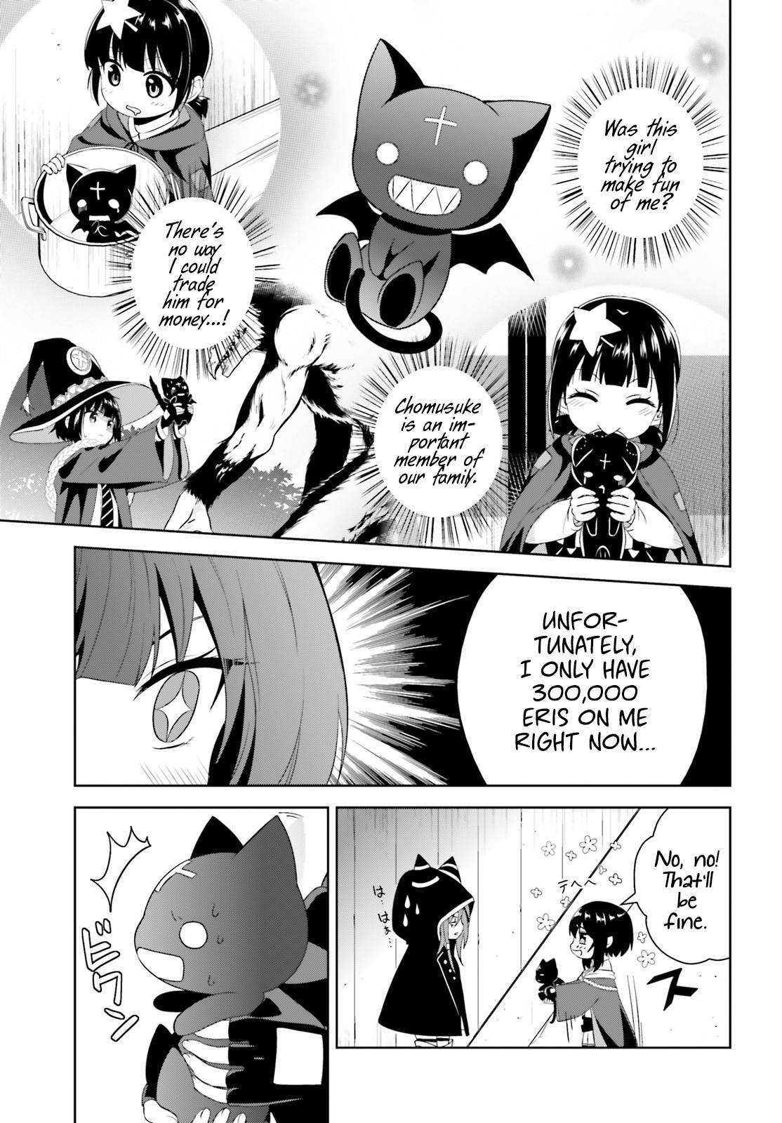 Kono Subarashii Sekai ni Bakuen wo! Chapter 8 page 8 - Chapter 8: My Red-Haired Servant