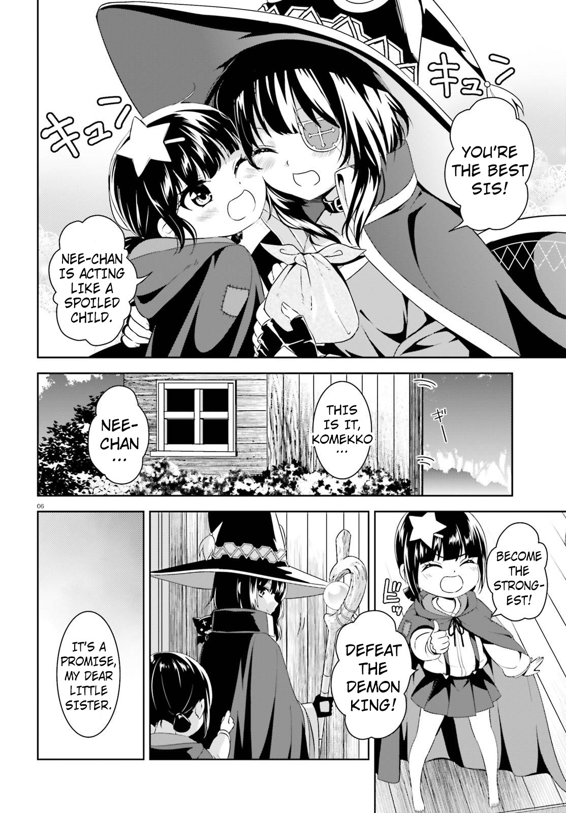 Kono Subarashii Sekai ni Bakuen wo! Chapter 9 page 6 - Chapter 9: A Loving Hand To This Lonely Master!
