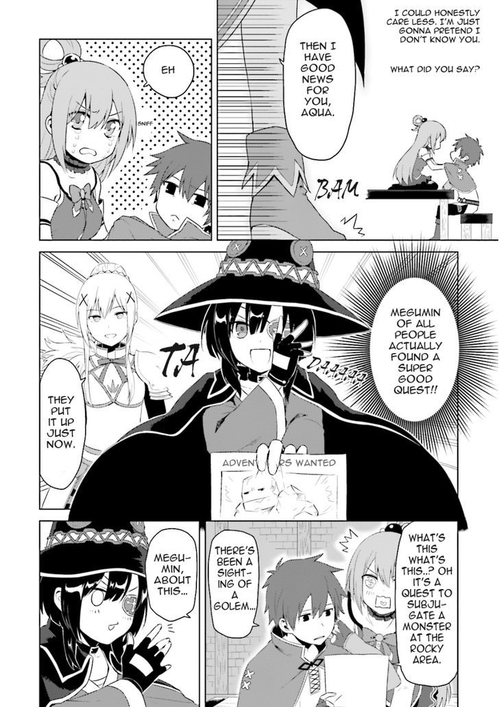 Kono Subarashii Sekai ni Nichijou wo! Chapter 1 page 4 - Chapter 1