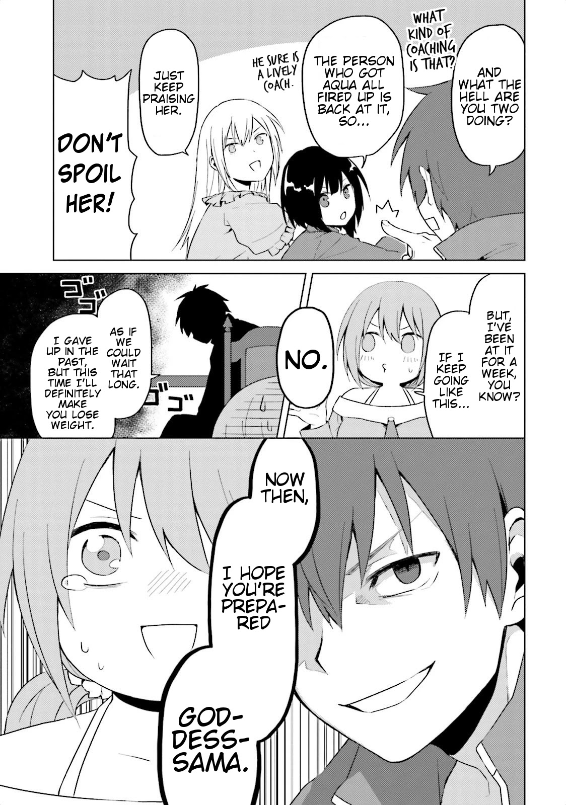 Kono Subarashii Sekai ni Nichijou wo! Chapter 10 page 5 - Chapter 10: Exercise In This Everyday Life!