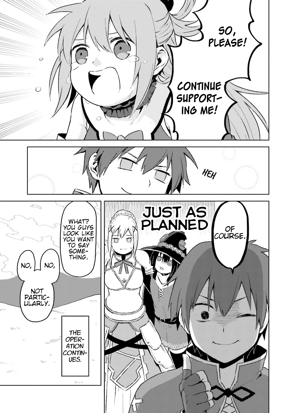 Kono Subarashii Sekai ni Nichijou wo! Chapter 10 page 9 - Chapter 10: Exercise In This Everyday Life!