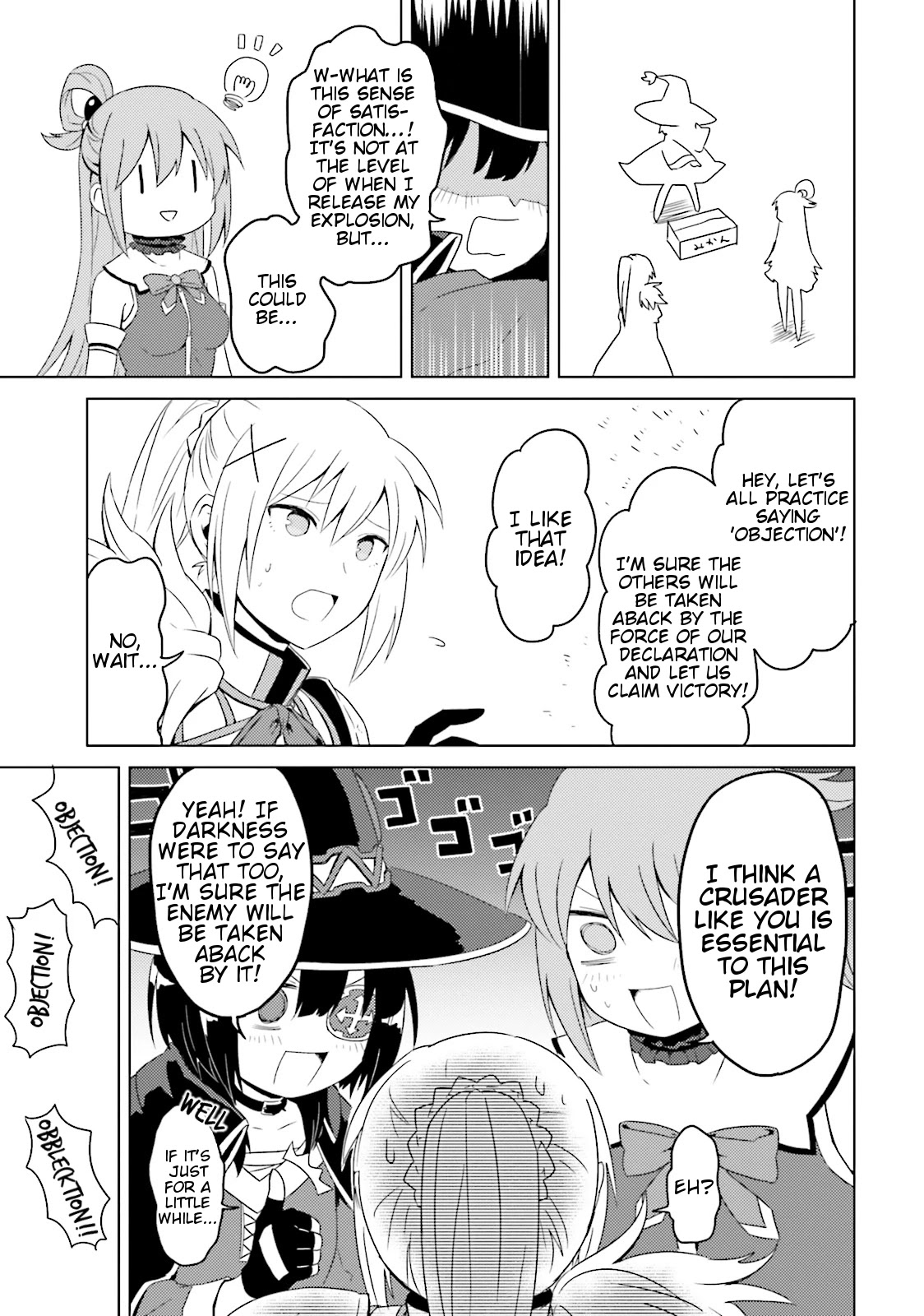 Kono Subarashii Sekai ni Nichijou wo! Chapter 11 page 11 - Chapter 11: A Trial in this Everyday Life!