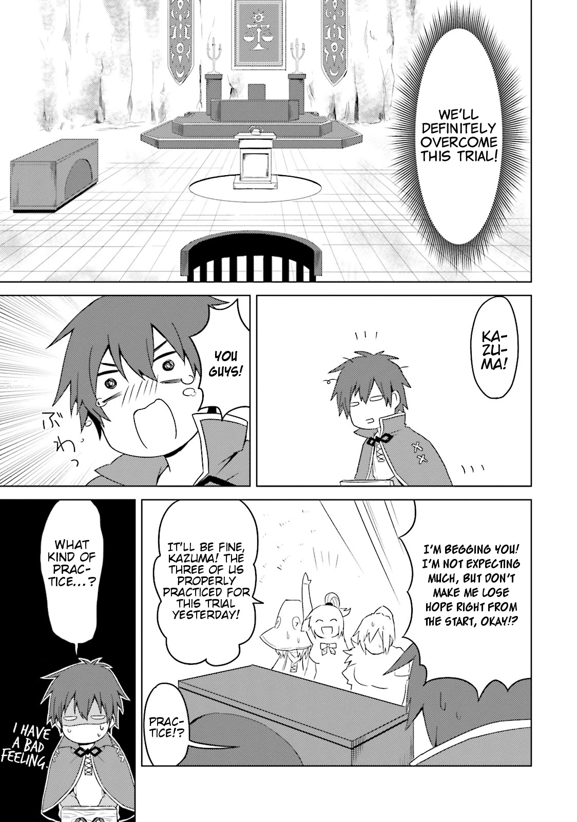 Kono Subarashii Sekai ni Nichijou wo! Chapter 11 page 13 - Chapter 11: A Trial in this Everyday Life!