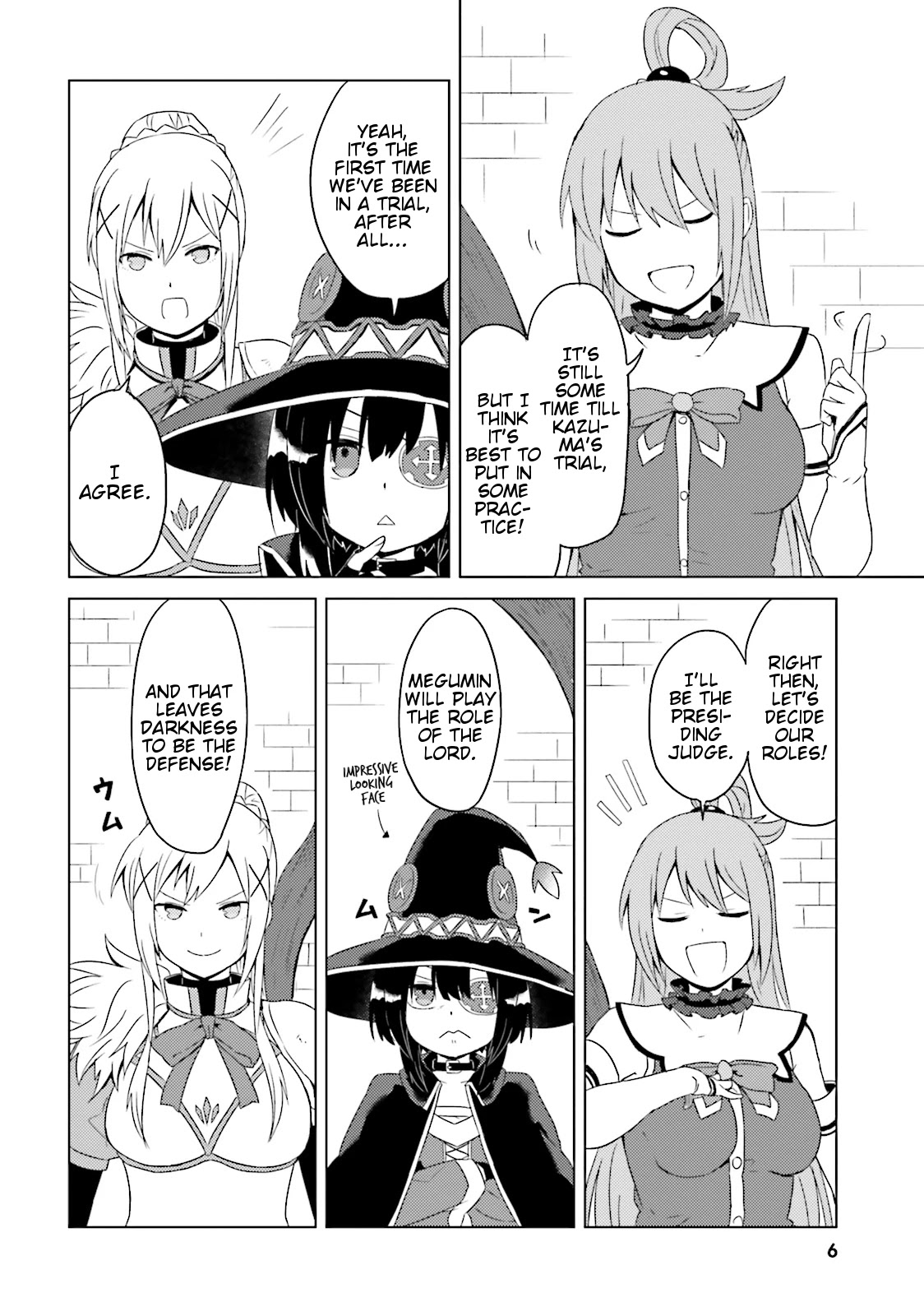 Kono Subarashii Sekai ni Nichijou wo! Chapter 11 page 4 - Chapter 11: A Trial in this Everyday Life!
