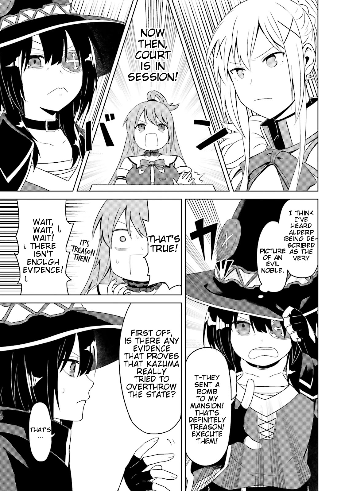 Kono Subarashii Sekai ni Nichijou wo! Chapter 11 page 5 - Chapter 11: A Trial in this Everyday Life!