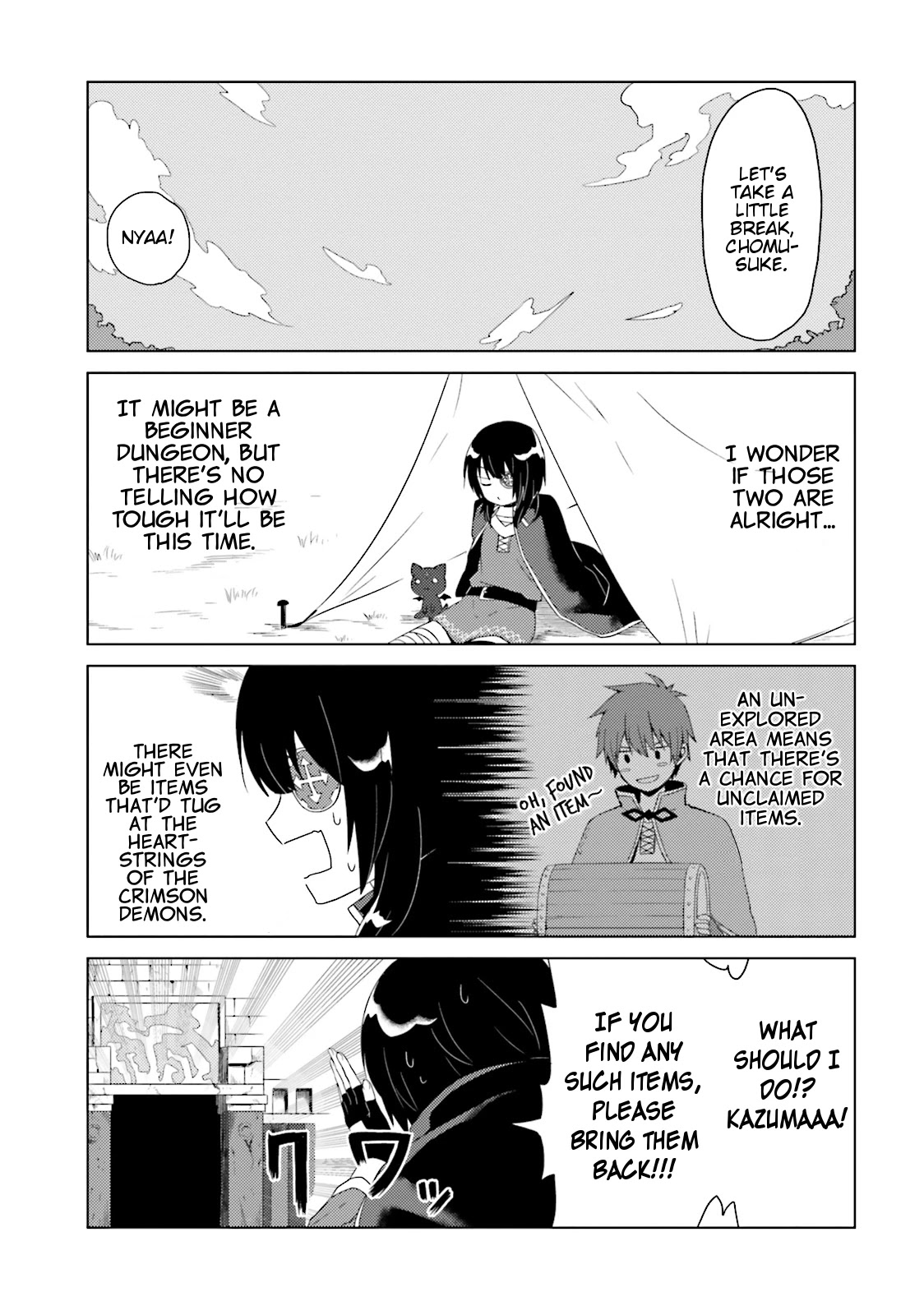Kono Subarashii Sekai ni Nichijou wo! Chapter 12 page 5 - Chapter 12: Killing Time in this Everyday Life!