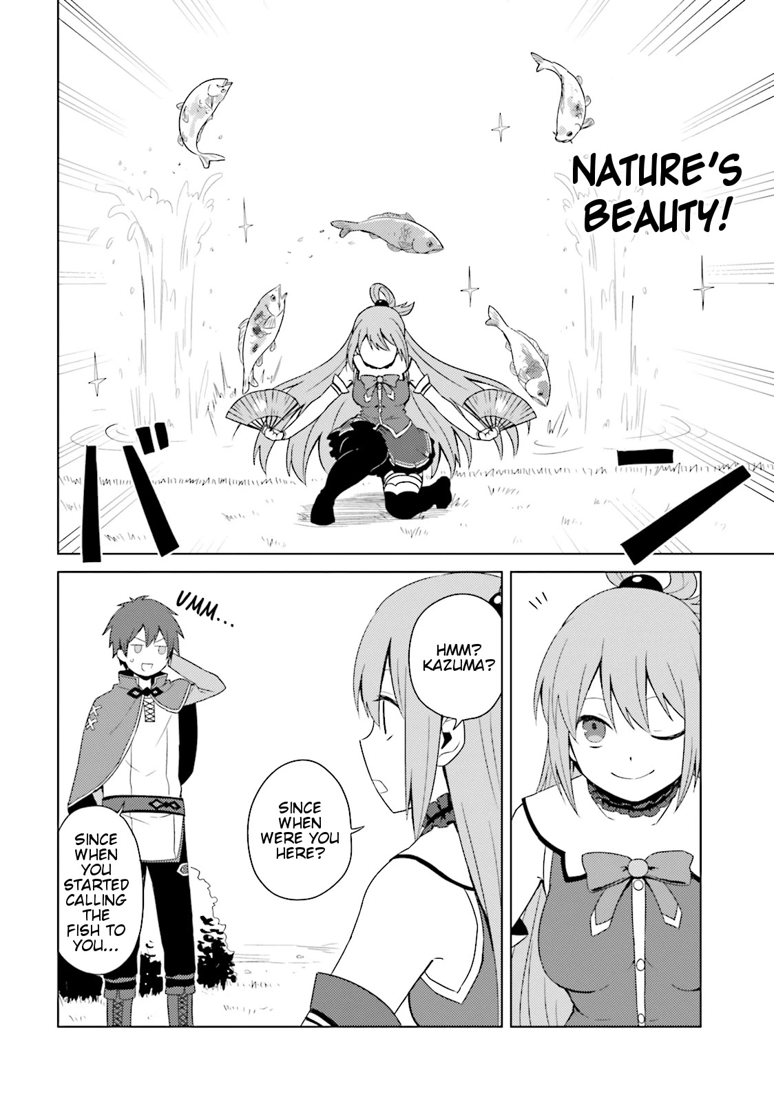 Kono Subarashii Sekai ni Nichijou wo! Chapter 13 page 8 - Chapter 13: Koi In This Everyday Life!