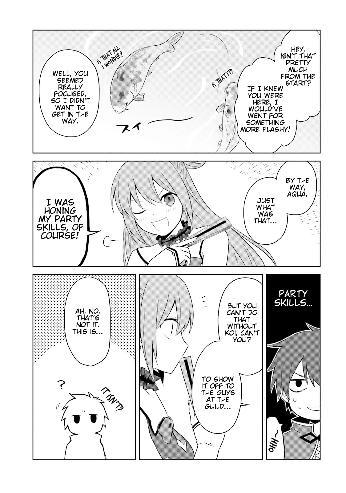 Kono Subarashii Sekai ni Nichijou wo! Chapter 13 page 9 - Chapter 13: Koi In This Everyday Life!