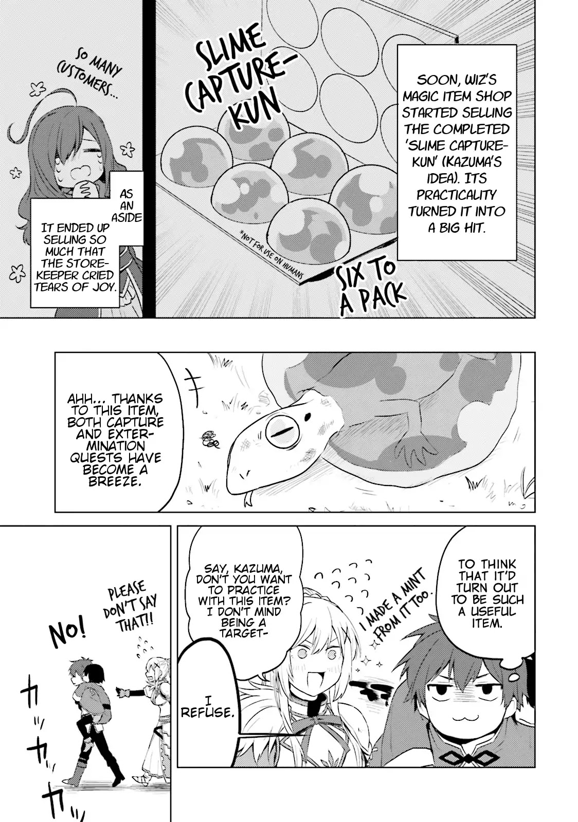 Kono Subarashii Sekai ni Nichijou wo! Chapter 14 page 9 - Chapter 14: New Products In This Everyday Life!