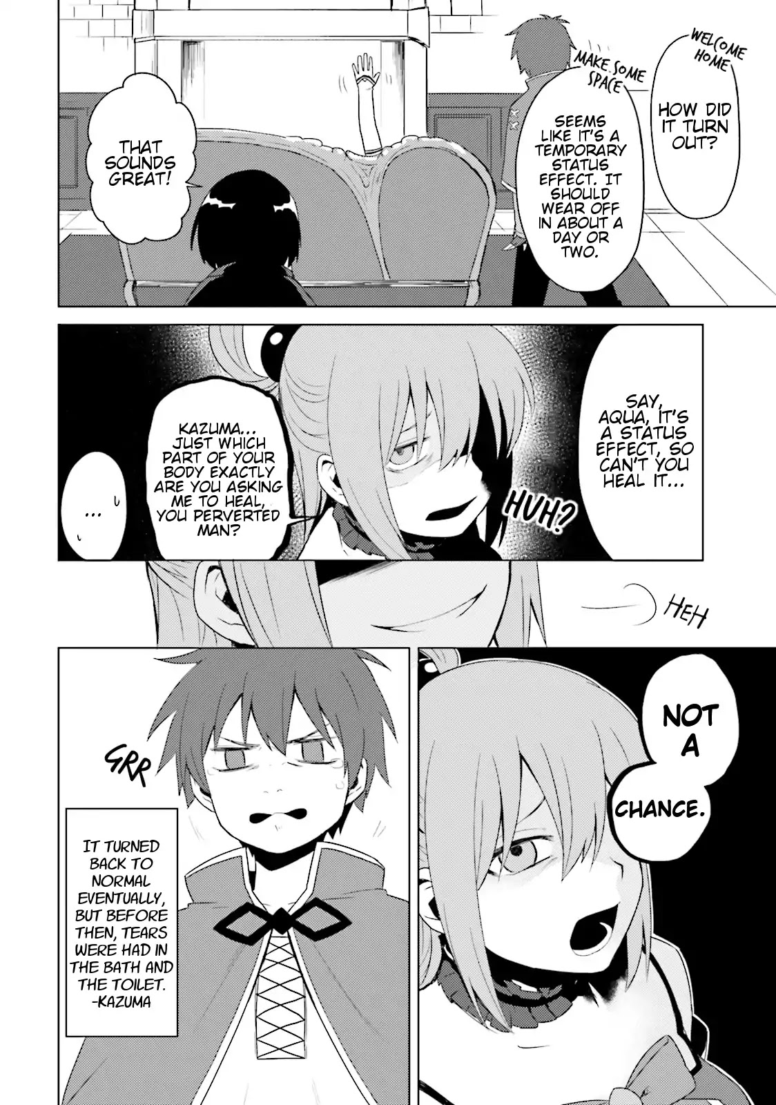 Kono Subarashii Sekai ni Nichijou wo! Chapter 15 page 12 - Chapter 15: A Kazuma-san in This Everyday Life!