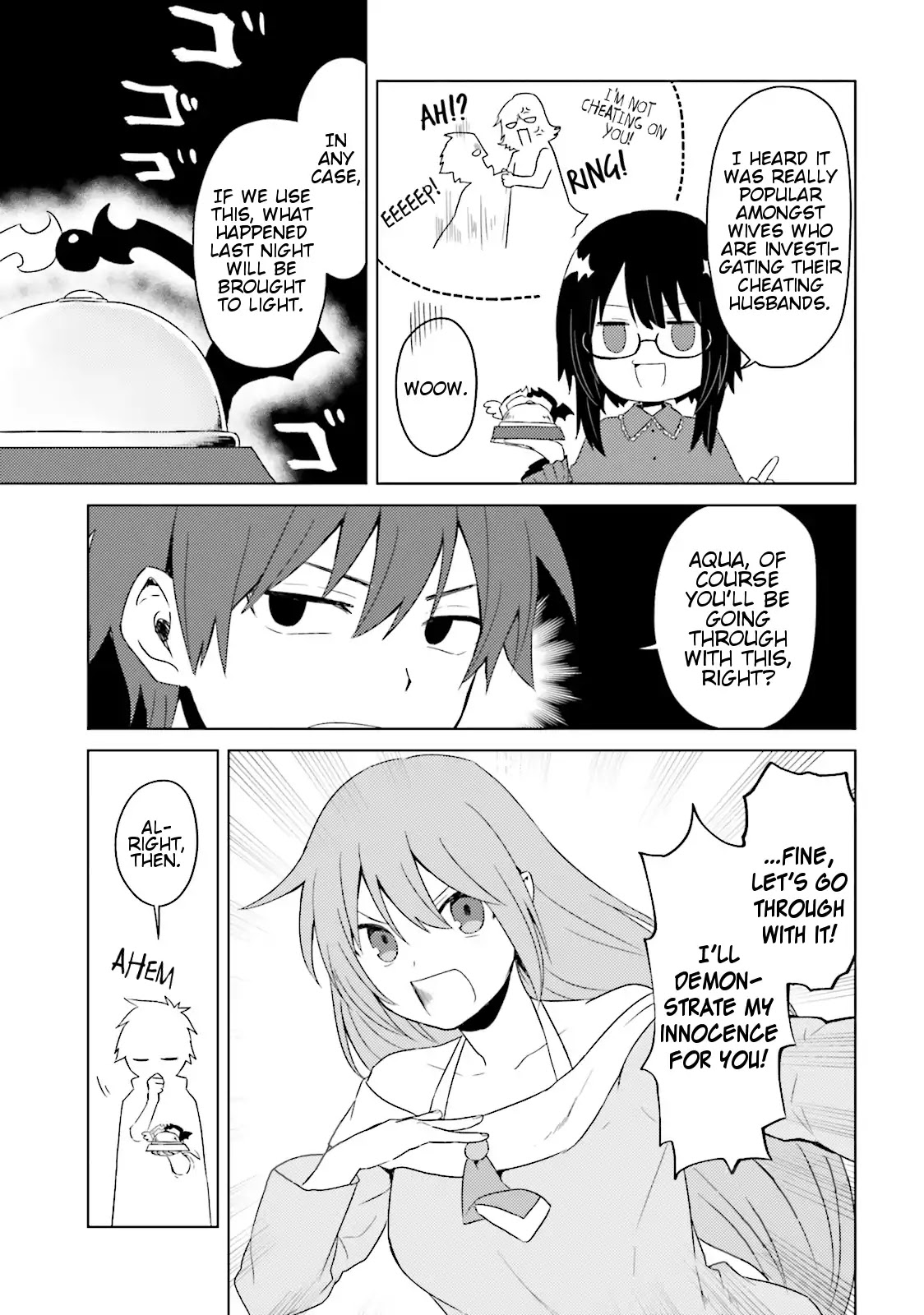 Kono Subarashii Sekai ni Nichijou wo! Chapter 16 page 11 - Chapter 16: Wine In This Everyday Life!