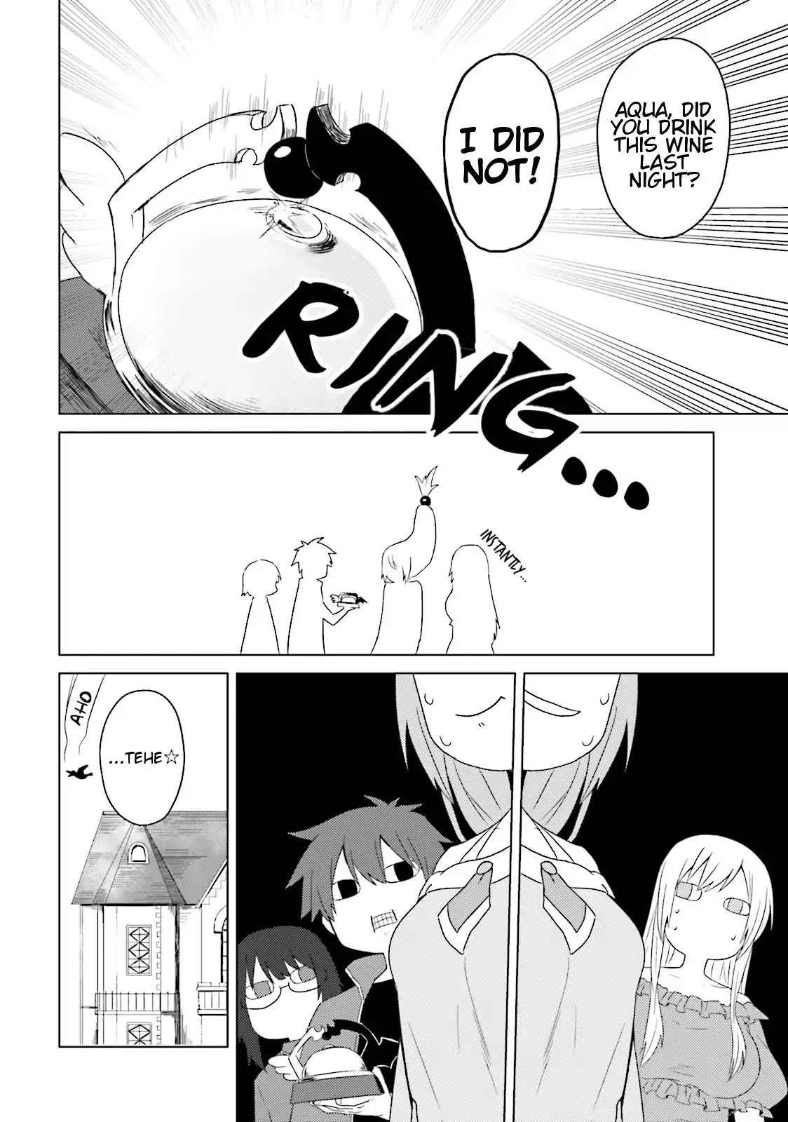 Kono Subarashii Sekai ni Nichijou wo! Chapter 16 page 12 - Chapter 16: Wine In This Everyday Life!