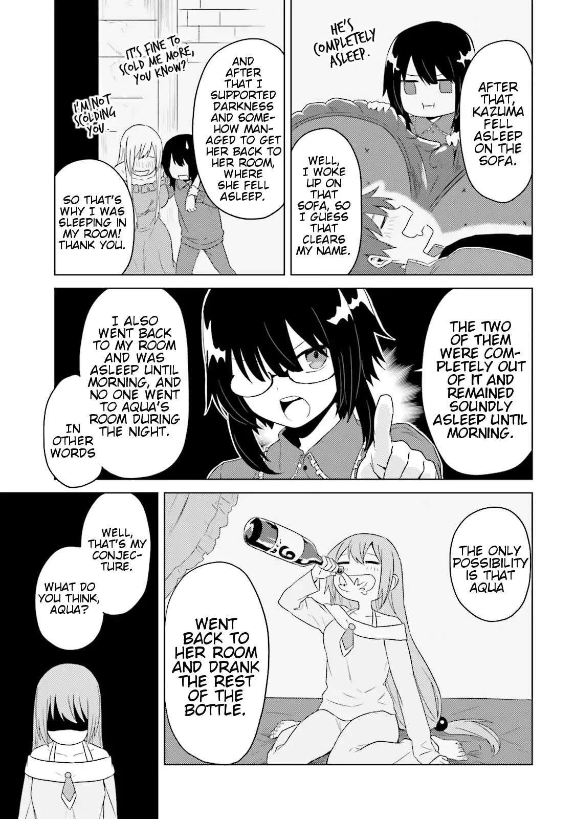 Kono Subarashii Sekai ni Nichijou wo! Chapter 16 page 9 - Chapter 16: Wine In This Everyday Life!