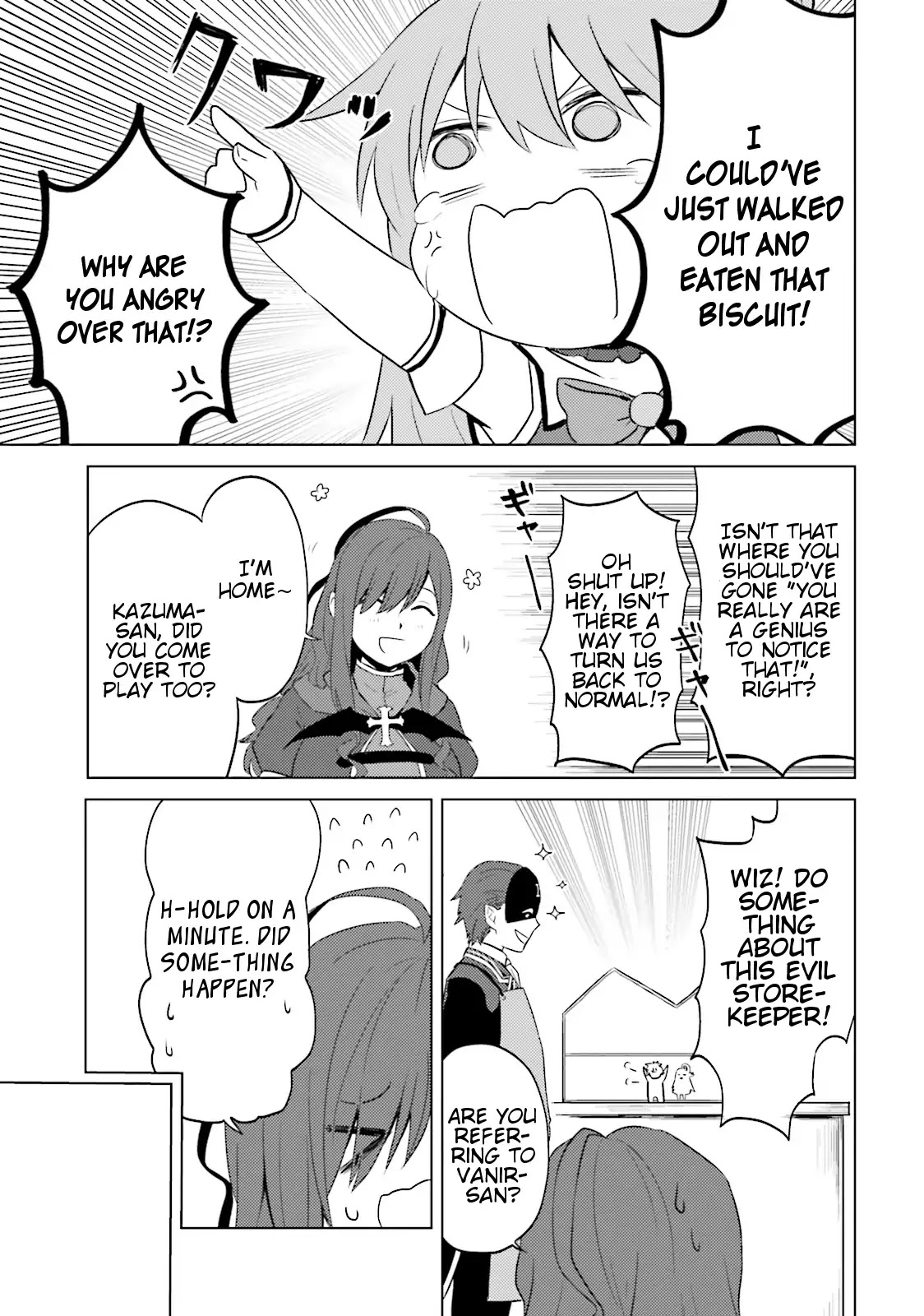 Kono Subarashii Sekai ni Nichijou wo! Chapter 17 page 11 - Chapter 17: A Small Person In This Everyday Life!