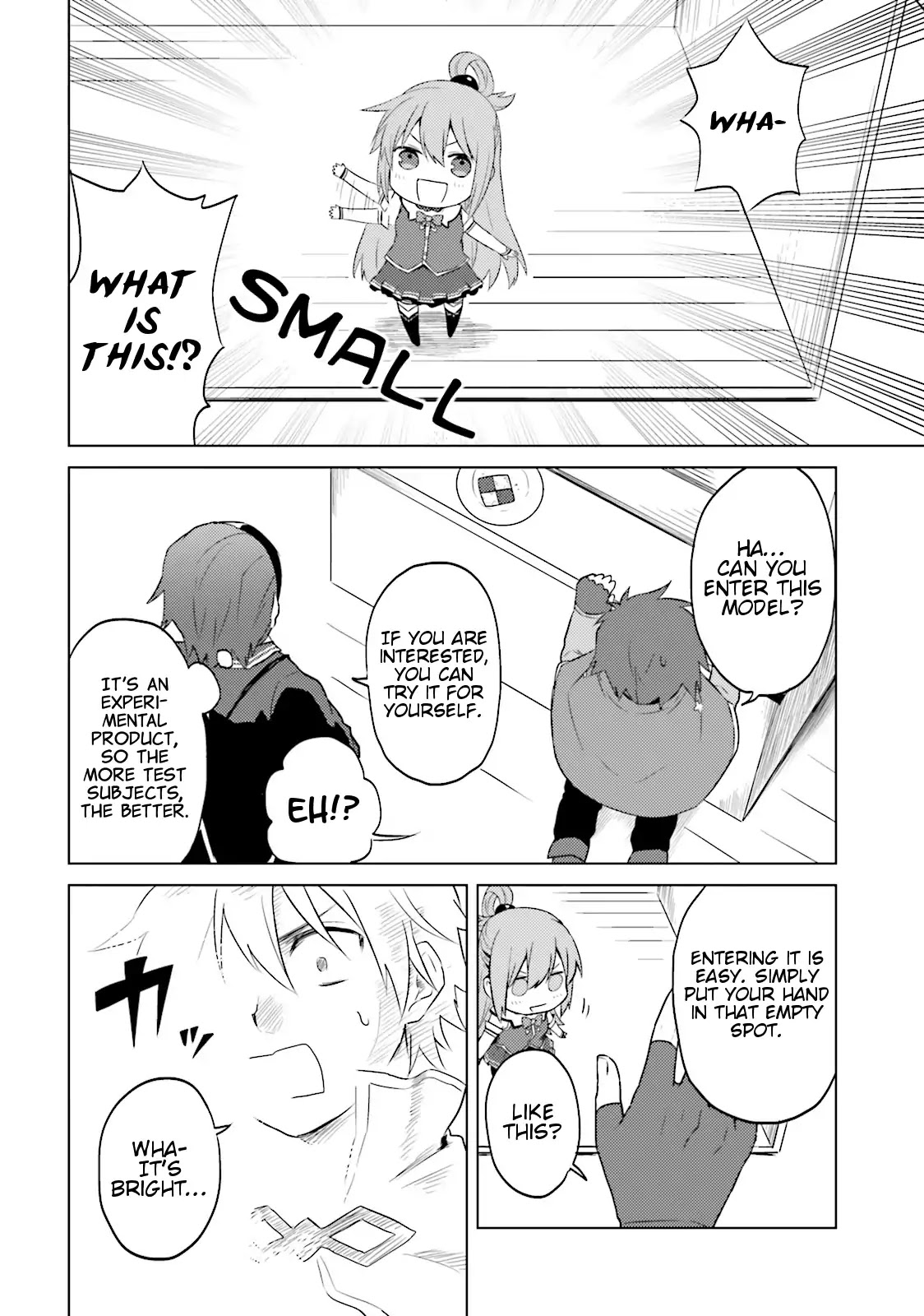 Kono Subarashii Sekai ni Nichijou wo! Chapter 17 page 4 - Chapter 17: A Small Person In This Everyday Life!