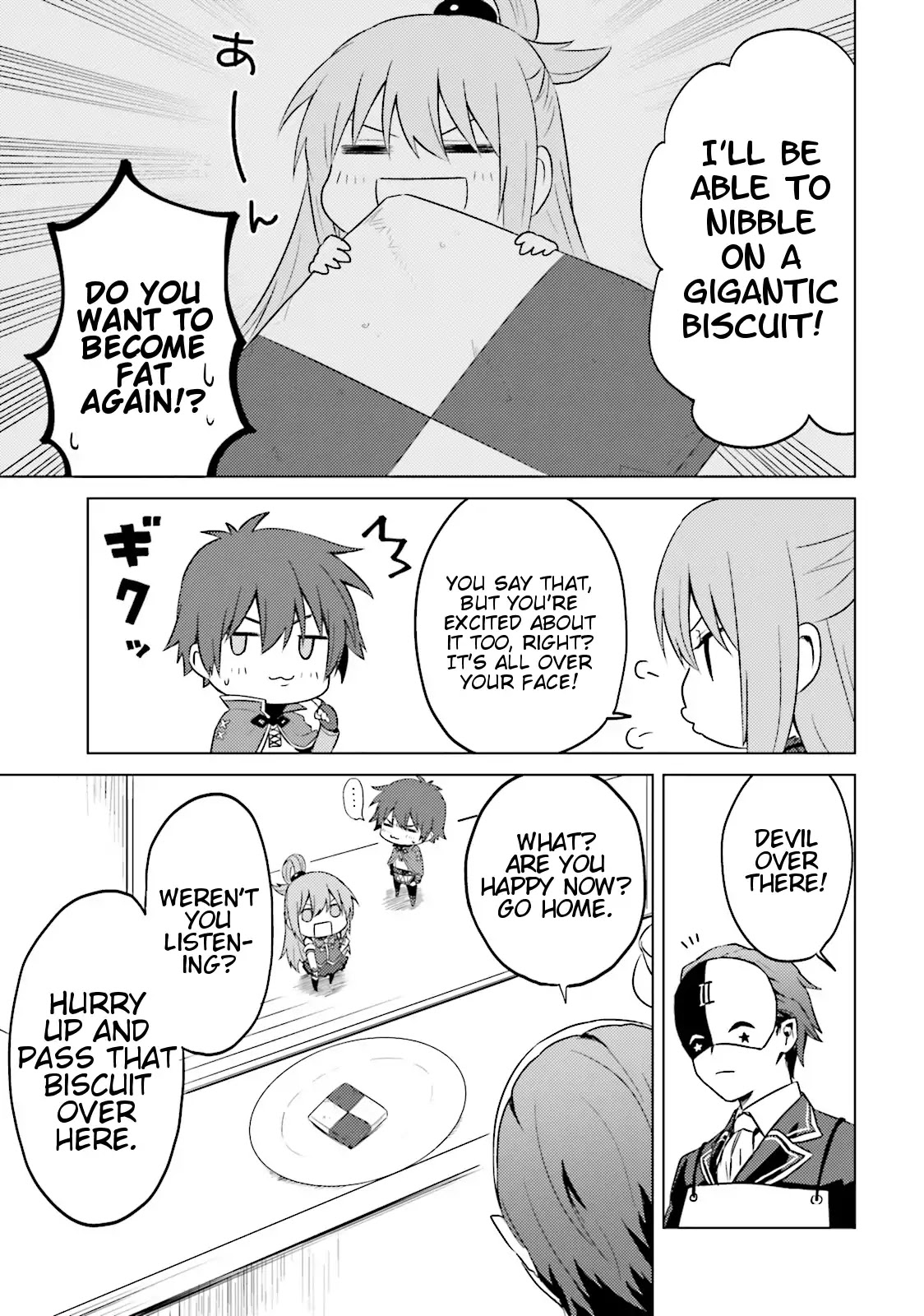 Kono Subarashii Sekai ni Nichijou wo! Chapter 17 page 7 - Chapter 17: A Small Person In This Everyday Life!