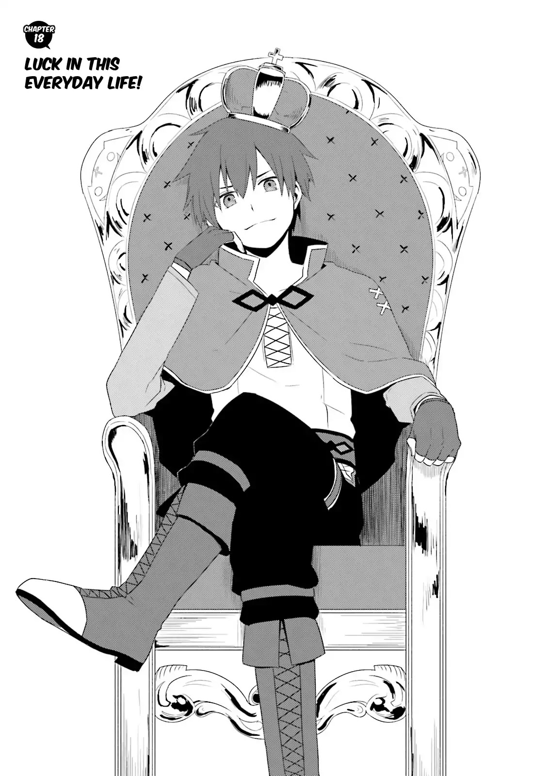 Kono Subarashii Sekai ni Nichijou wo! Chapter 18 page 3 - Chapter 18: Luck in This Everyday Life!