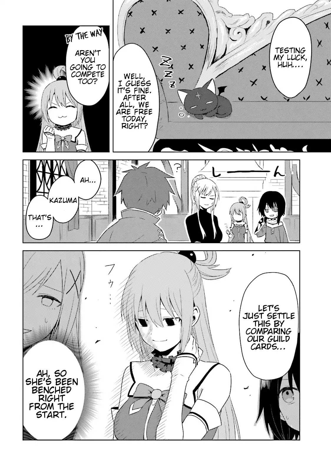 Kono Subarashii Sekai ni Nichijou wo! Chapter 18 page 4 - Chapter 18: Luck in This Everyday Life!