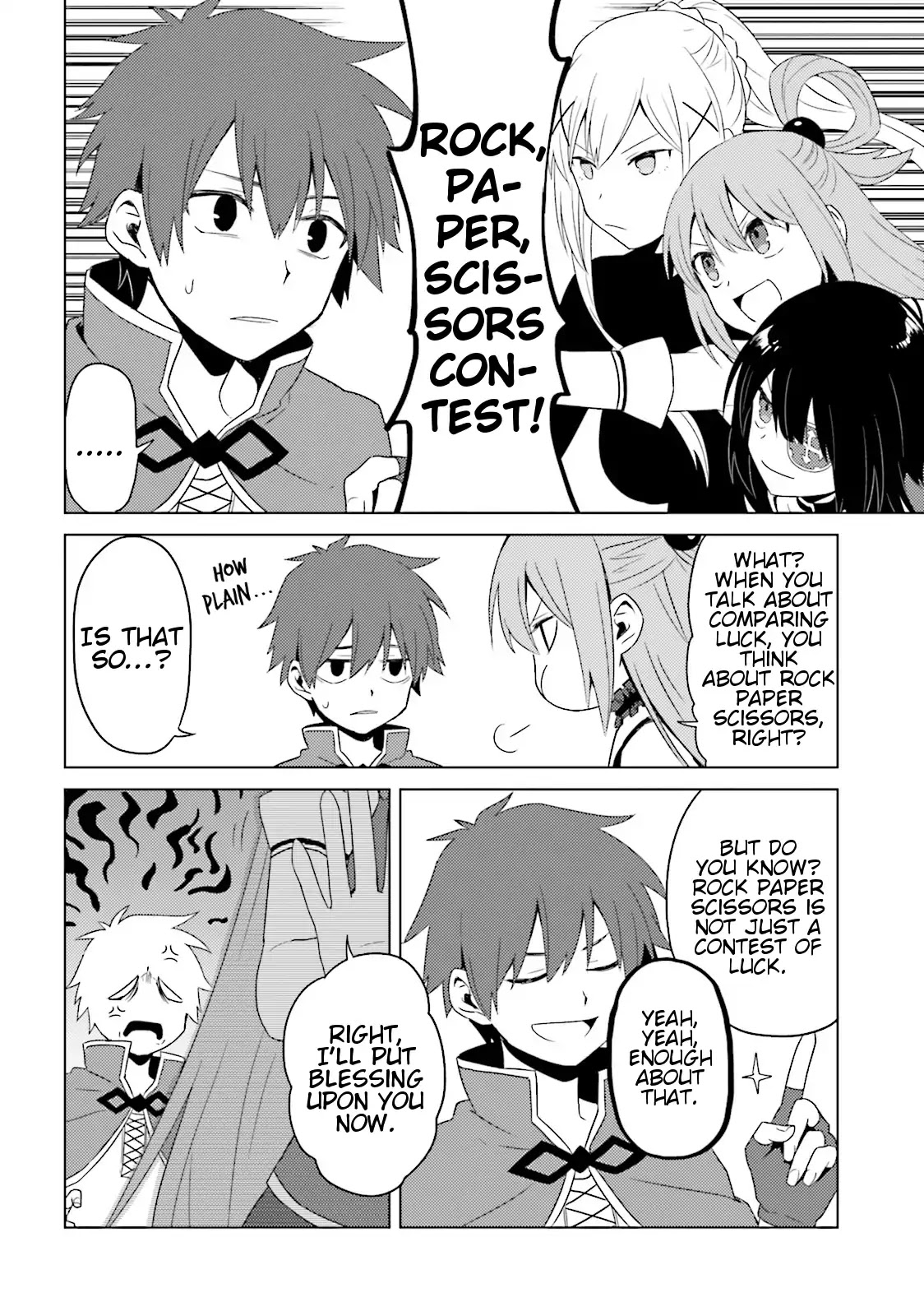 Kono Subarashii Sekai ni Nichijou wo! Chapter 18 page 6 - Chapter 18: Luck in This Everyday Life!