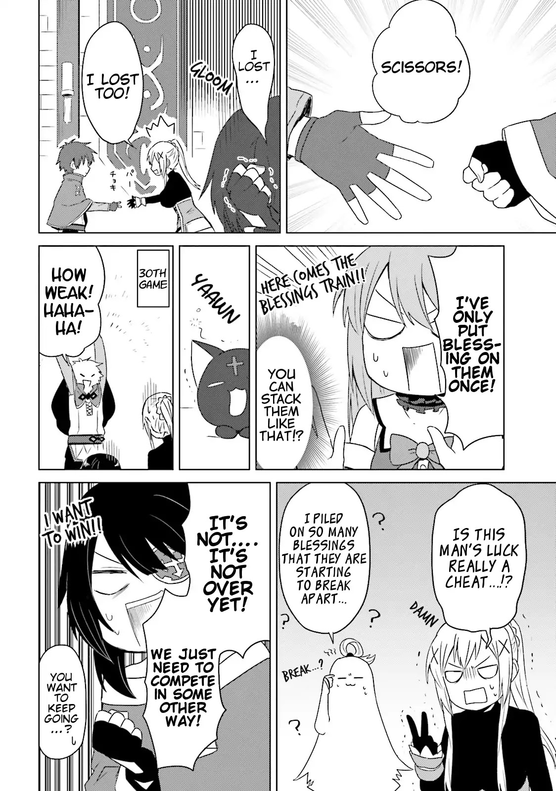 Kono Subarashii Sekai ni Nichijou wo! Chapter 18 page 8 - Chapter 18: Luck in This Everyday Life!
