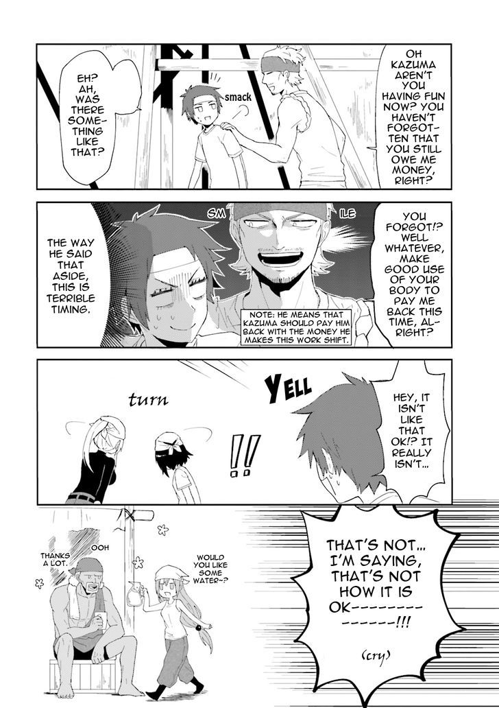 Kono Subarashii Sekai ni Nichijou wo! Chapter 2 page 12 - Chapter 2 : A Part-time Job in this Everyday Life!