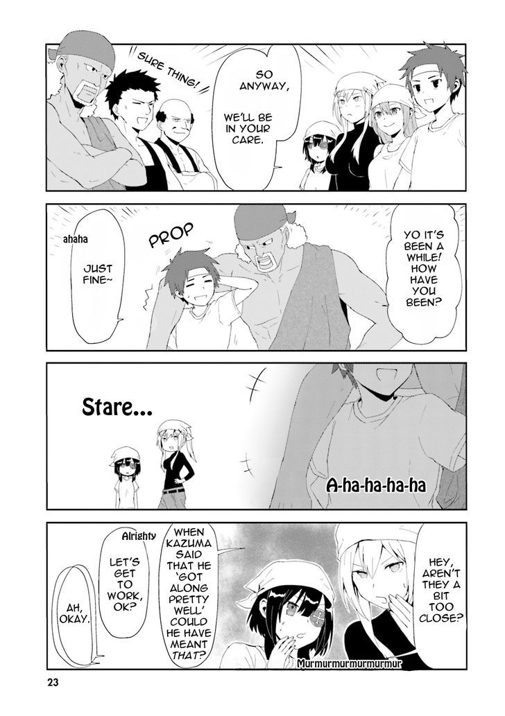 Kono Subarashii Sekai ni Nichijou wo! Chapter 2 page 5 - Chapter 2 : A Part-time Job in this Everyday Life!